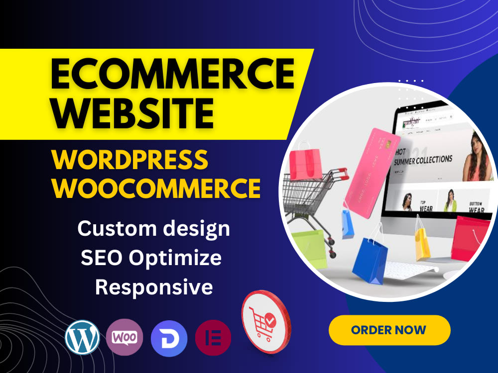 I will develop ecommerce wordpress website for any business