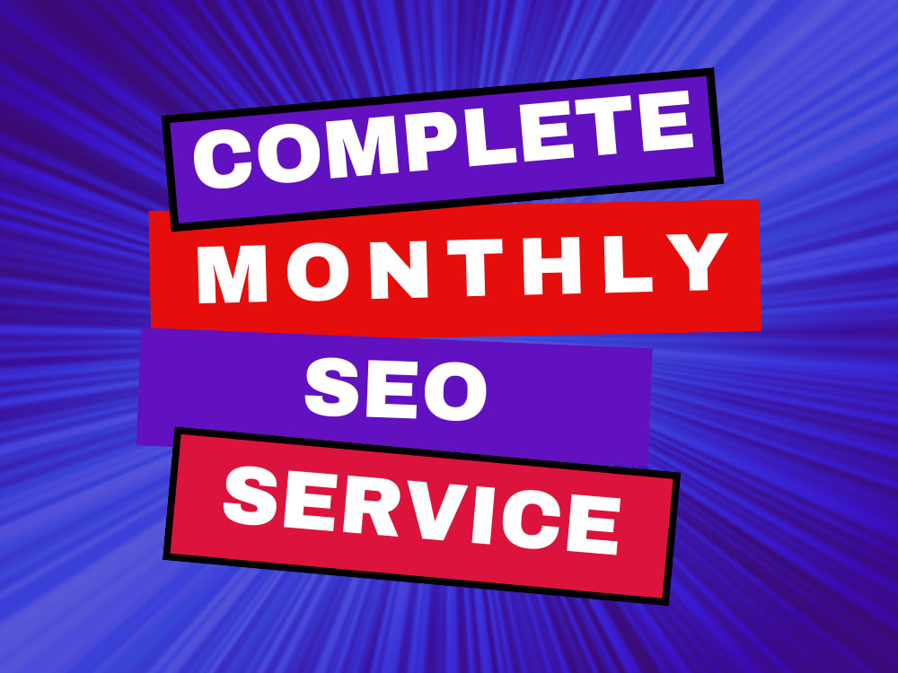 I will do complete monthly seo package with on page seo, off page seo and technical seo for Google ranking