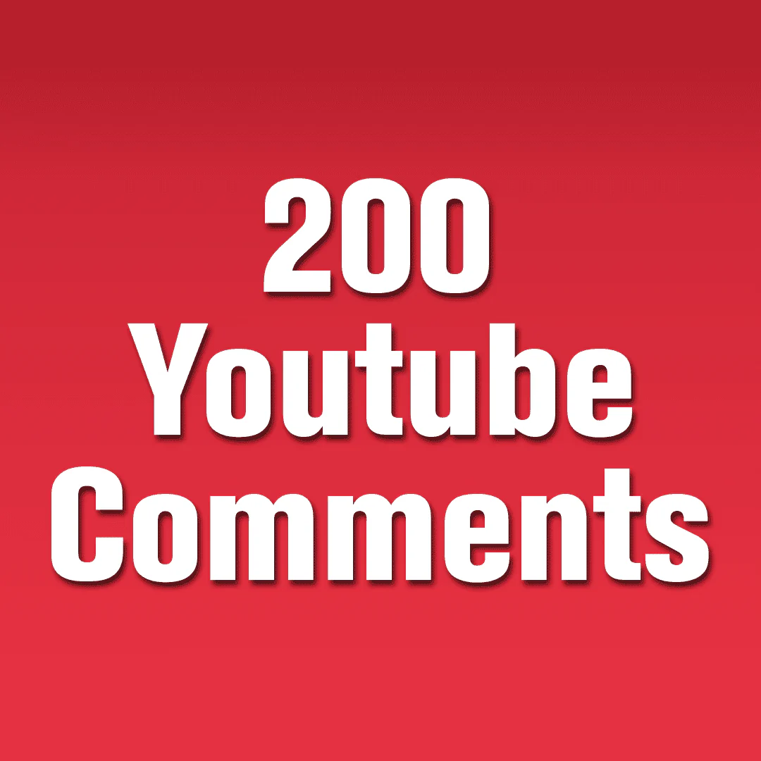 I will do organic 200 youtube comments