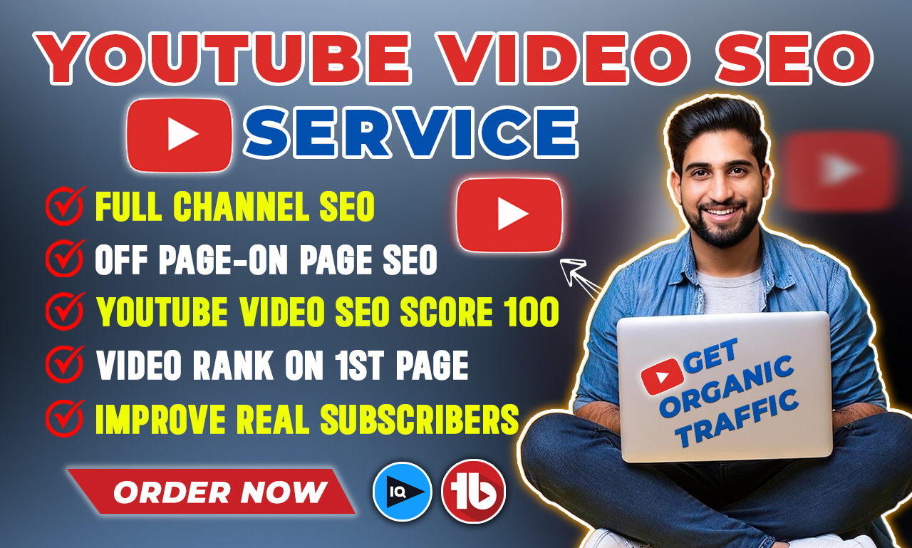 I will do YouTube Video SEO & Channel Management for top ranking on search result