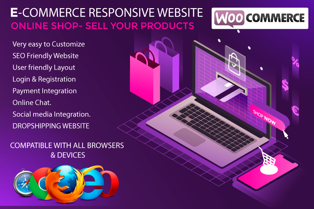 WooCommerce Website Development – Your All-in-One eCommerce Solution!